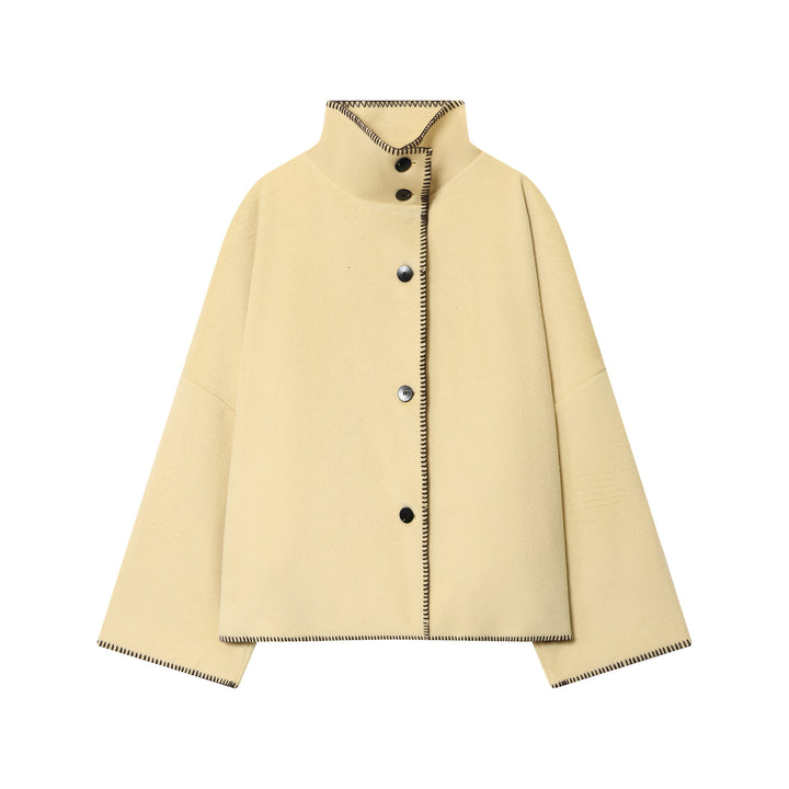 Ladies warm transitional jacket with high collar Lune London