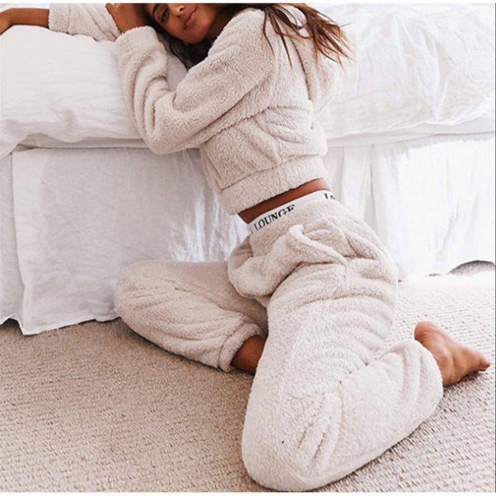 Women's Cozy Lounge Set Made Of Soft Fleece Lune London
