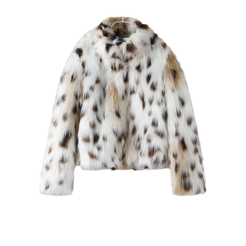 Ladies faux fur jacket Lune London