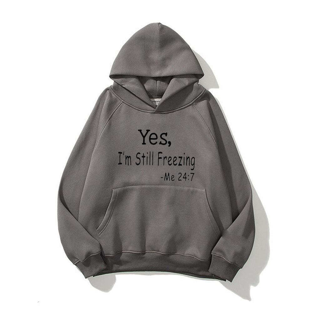 Women's hoodie with motivational quote and comfortable fit Lune London