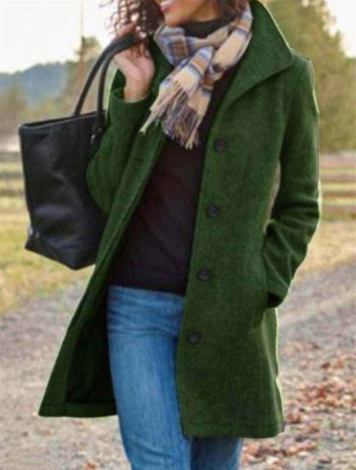 Ladies elegant wool coat Amarae