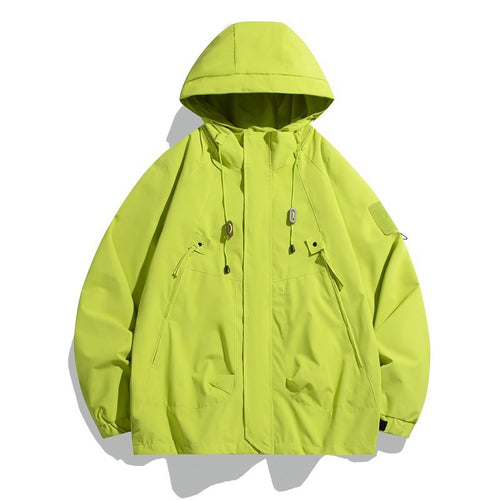 Functional technical jacket for women with adjustable hood system and robust weather protection Amarae