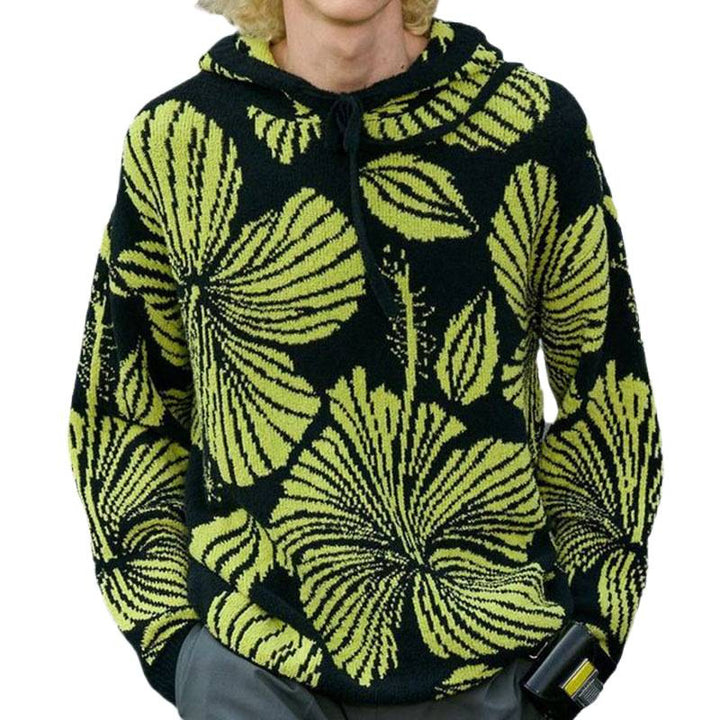 Unisex hoodie with a unique floral design Lune London