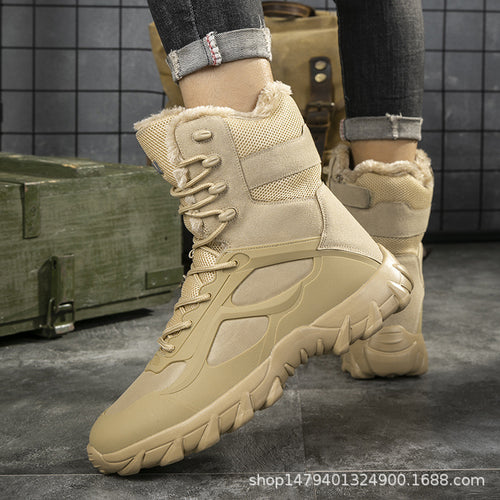Winter hiking boots for women with insulating fleece lining and non-slip molded sole Amarae