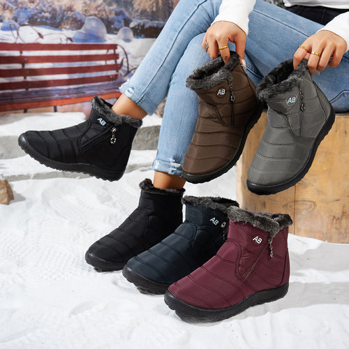 Amarae | Women's winter boots with practical zipper and cozy inner lining