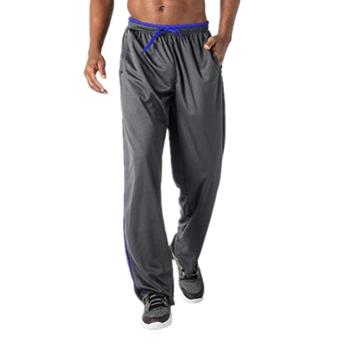 Men's sporty training pants with contrasting side stripes Amarae