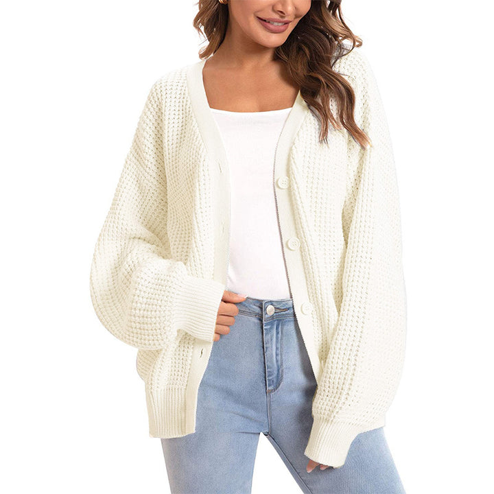 Ladies casual knit cardigan Lune London