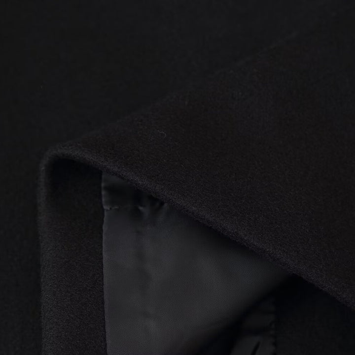 Trendy women's jacket with stand-up collar and button details Lune London
