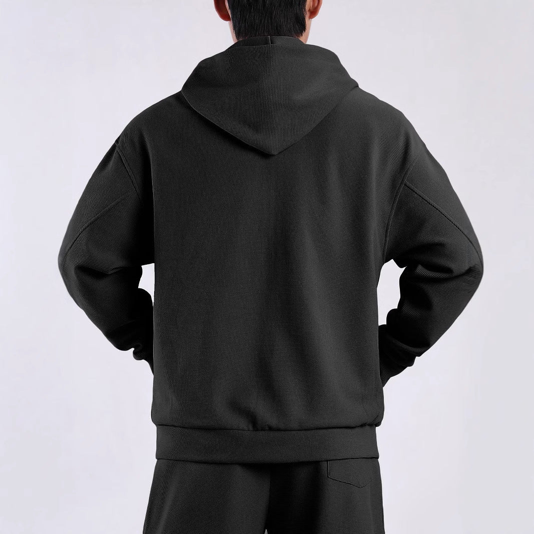 Men's leisure jacket with structured design and practical pockets Lune London