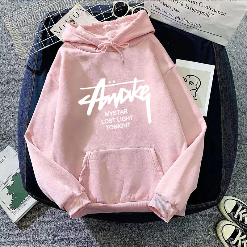 Ladies hoodie with modern lettering Chic & Stil