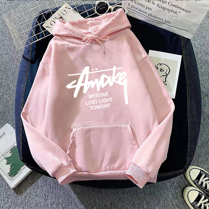 Ladies hoodie with modern lettering Chic & Stil