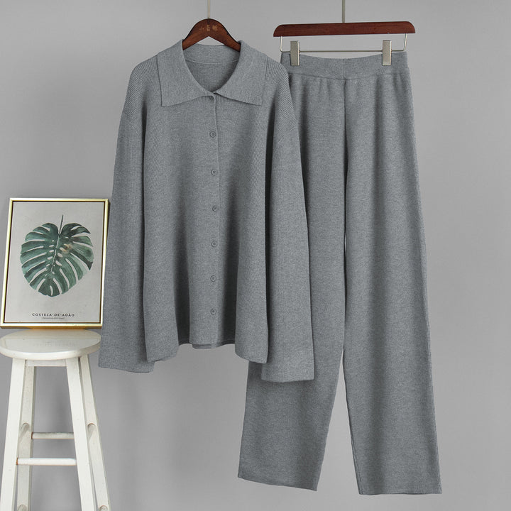 Débardeur en tricot pour femmes avec motif côtelé élégant Chic & Stil