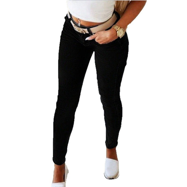 Women's Sculpting Skinny Jeans with Mid-High Waist and Super Stretch Fit Amarae