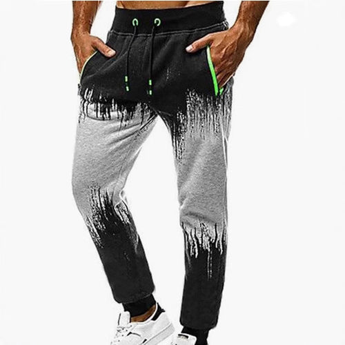 Men's sporty joggers with modern color gradient effects Amarae