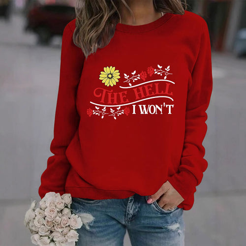 Sweatshirt pour femmes avec motif ludique et coupe confortable Chic & Stil