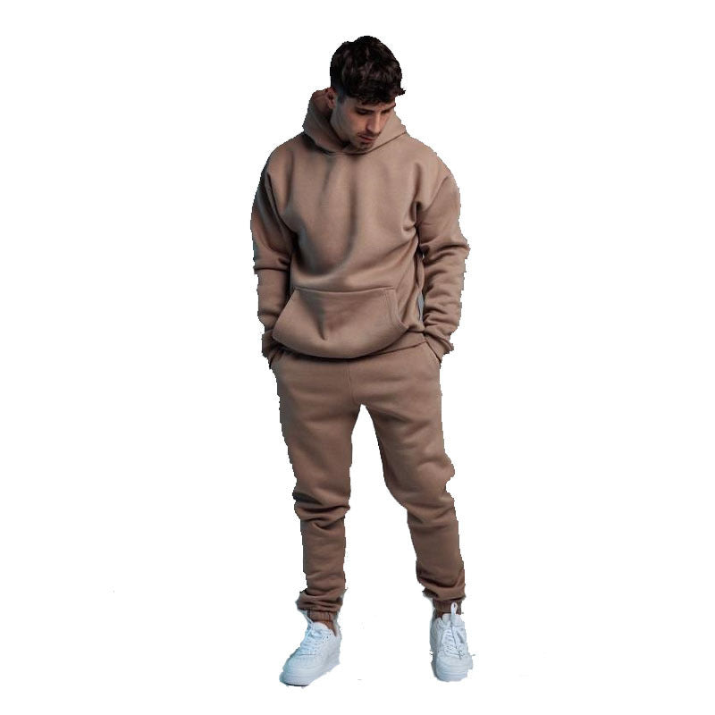 Men's comfortable hoodie and chic jogger pants