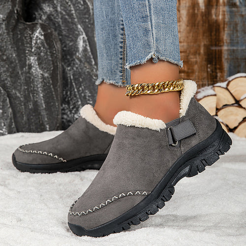 Women cozy slippers with non-slip sole and warm lining Amarae
