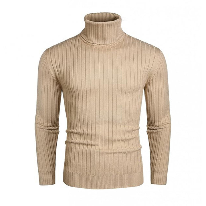 high-quality turtleneck pullover for men with a fine rib structure Lune London