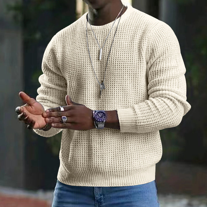 Men's chic knit sweater