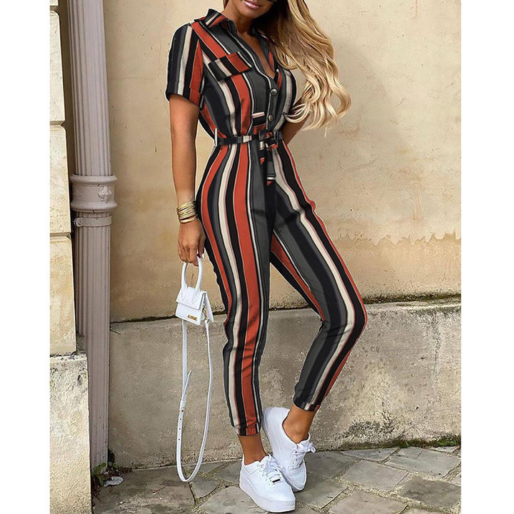 Women's jumpsuit with trendy design, practical pockets, and fitted cut Lune London
