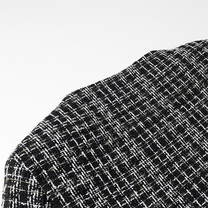 Elegant tweed jacket for women with gold buttons Lune London