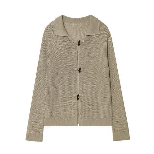 Ladies goose knit cardigan jacket Amarae