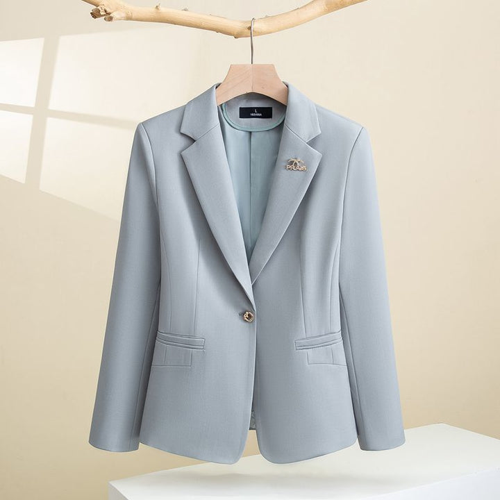 Veste élégante pour femmes avec design texturé et coupe slim Chic & Stil