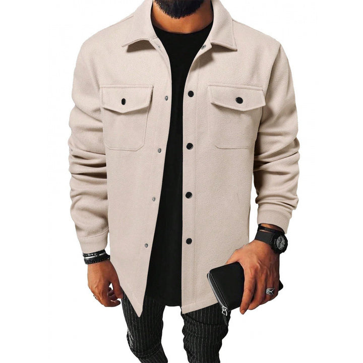 Stylish and warm flannel jacket for men Lune London