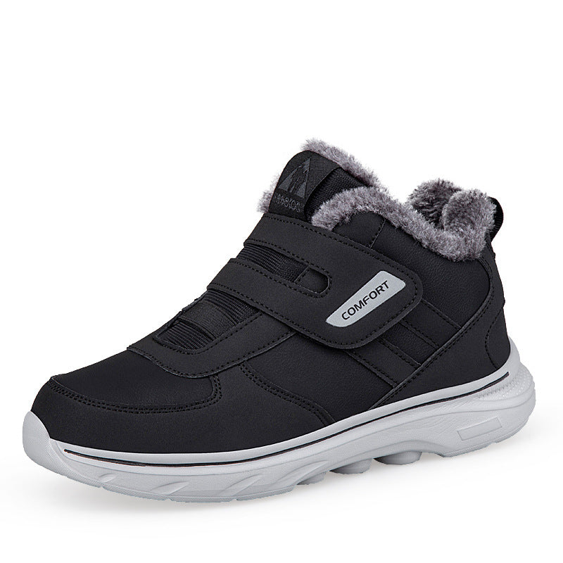 Insulated winter sneakers for women with a convenient velcro closure and a soft inner lining Lune London