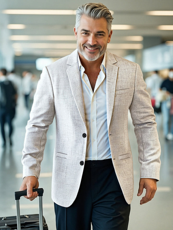 Elegant slim-fit leisure jacket for men Lune London