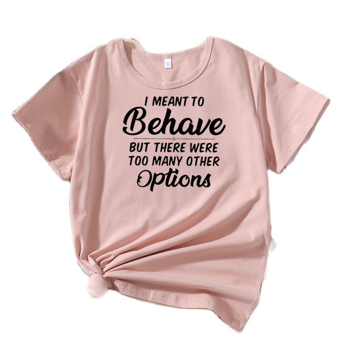 Ladies Casual Humor T-Shirt Lune London