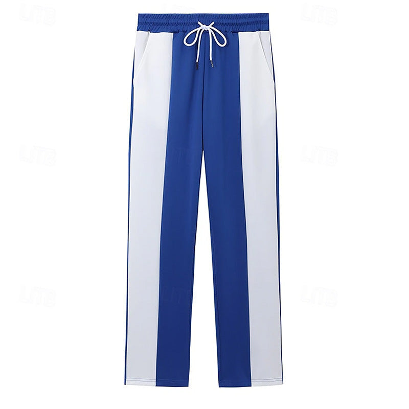 Casual sports pants for men with side stripes Lune London