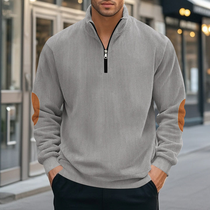 Men's Zip-Up Sweatshirt Lune London