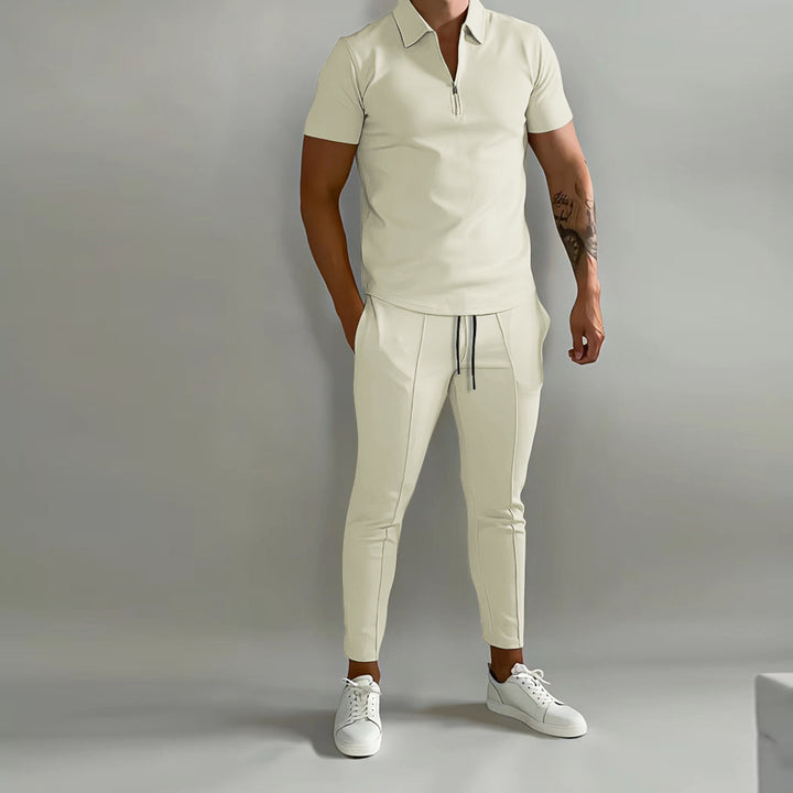 Men's modern zip performance set Lune London