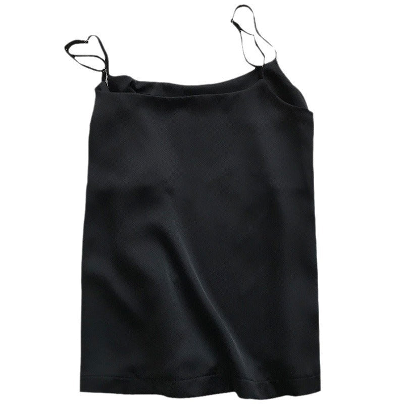 Ladies luxury satin top spaghetti Amarae