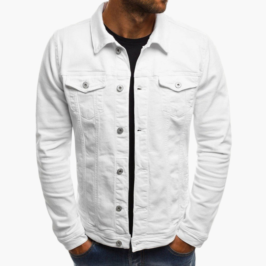 Amarae | Slim Fit Denim Jacket - Classic casual look for everyday and work