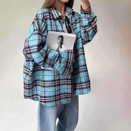 Women Checked Shirt Amarae
