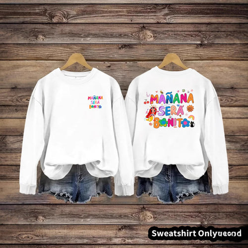 Sweat-shirt pour femmes avec imprimé coloré ludique et coupe décontractée Chic & Stil