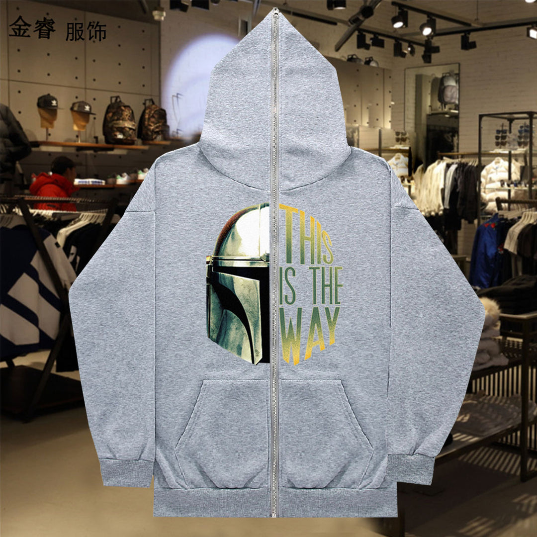 Hooded jacket for women with high-quality graphic design and comfortable pockets Lune London