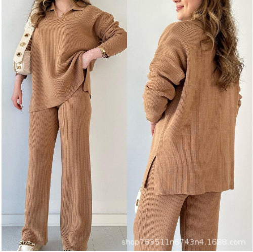Amarae women's casual knit set
