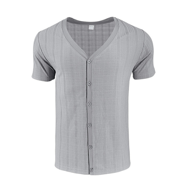 Short sleeve shirt for men with structured design Lune London