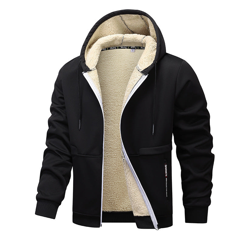 Warm fleece jacket for men with functional cut Lune London
