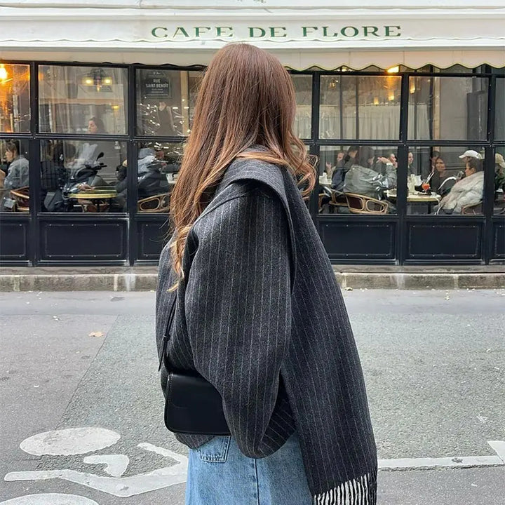 Manteau à coupe cape pour femmes Chic & Stil