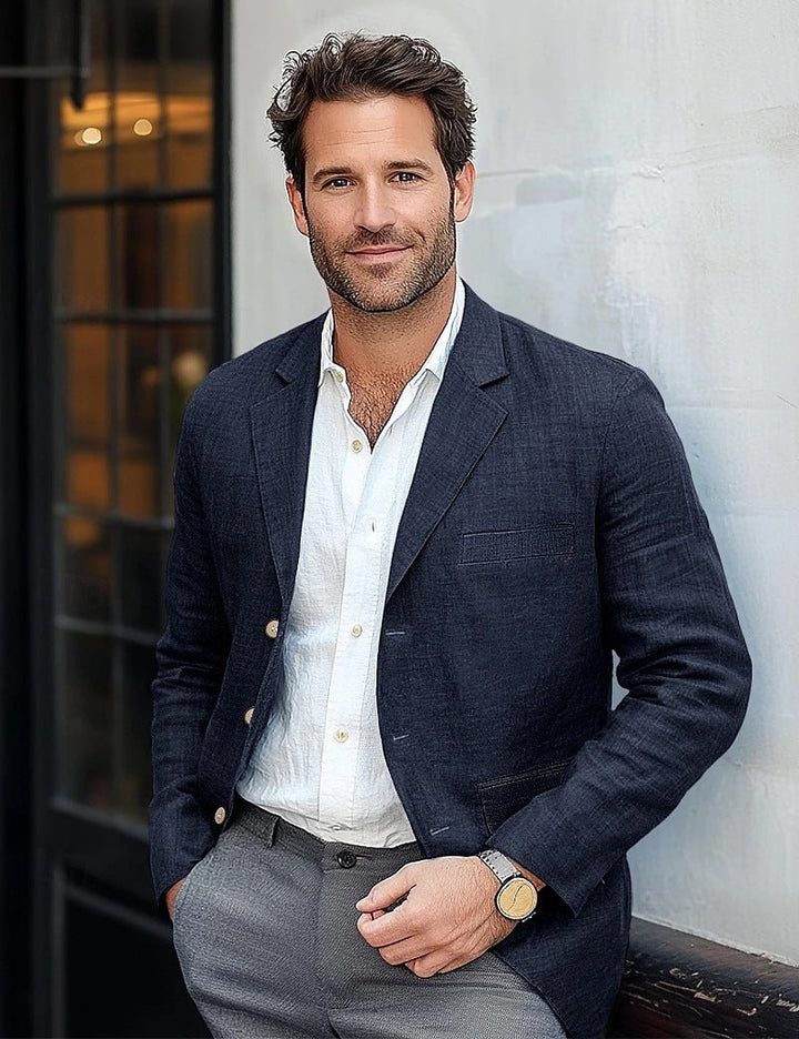 Lune London | Men's Casual Linen Blazer