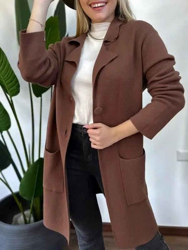 Ladies Elegant and comfortable transitional jacket with practical pockets Amarae
