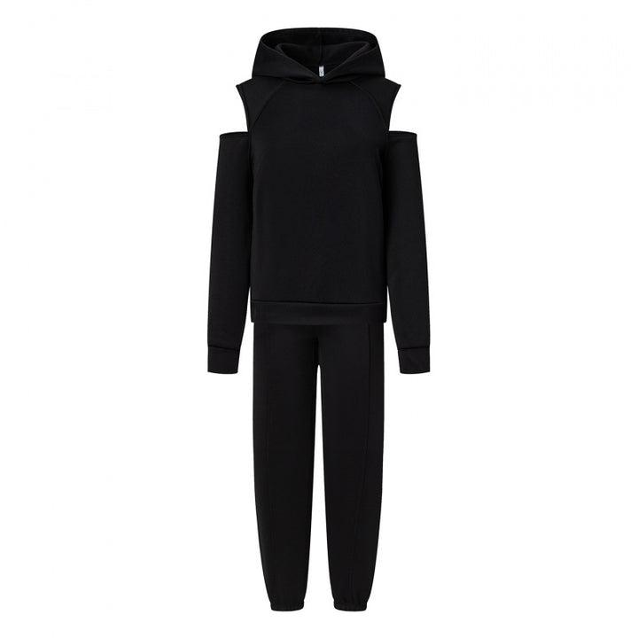 Ensemble de sport féminin avec décolleté plongeant et manches raglan latérales Chic & Stil