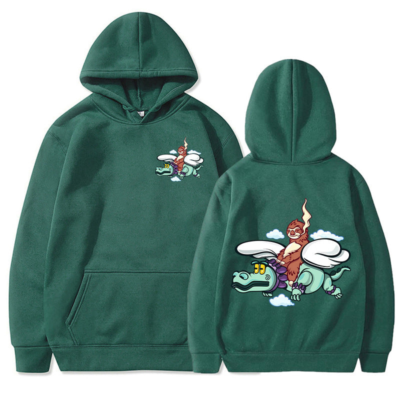 Women's hoodie with creative graphic design and high-quality interior Lune London
