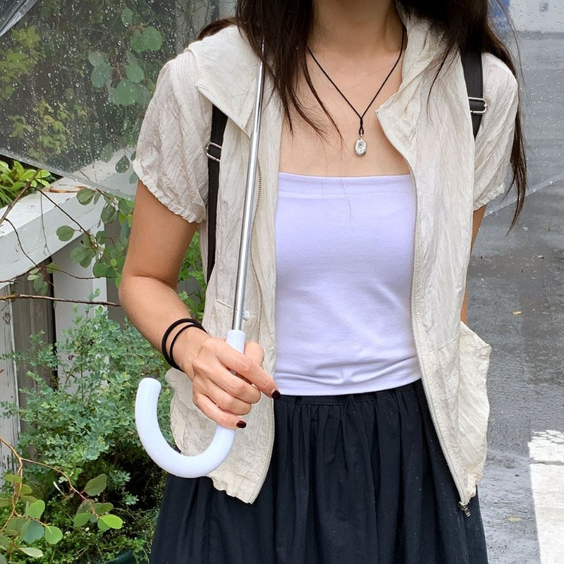 Veste blouson légère et coupe-vent pour femmes Chic & Stil