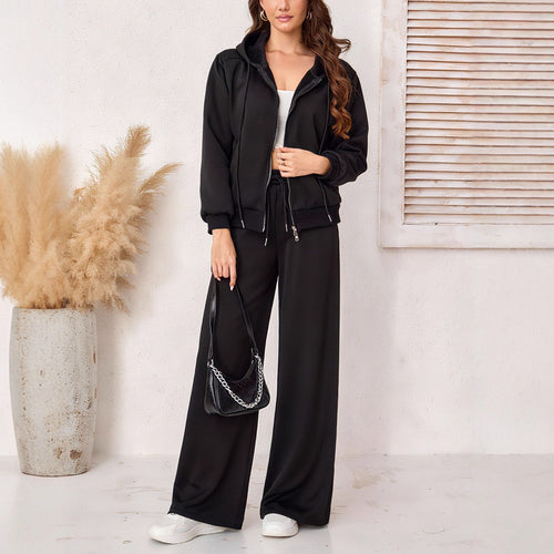 Women’s sporty complete set in relaxed fit with hood and elastic waistband Amarae