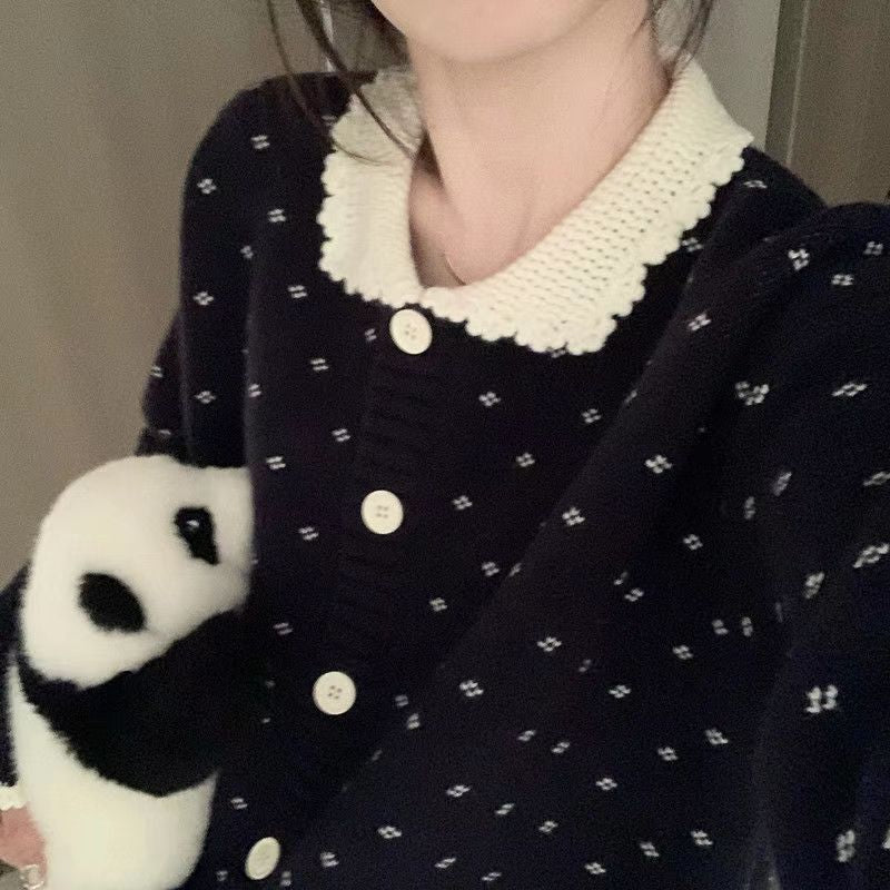 Cardigan Confortable Femme avec Col Chic & Stil